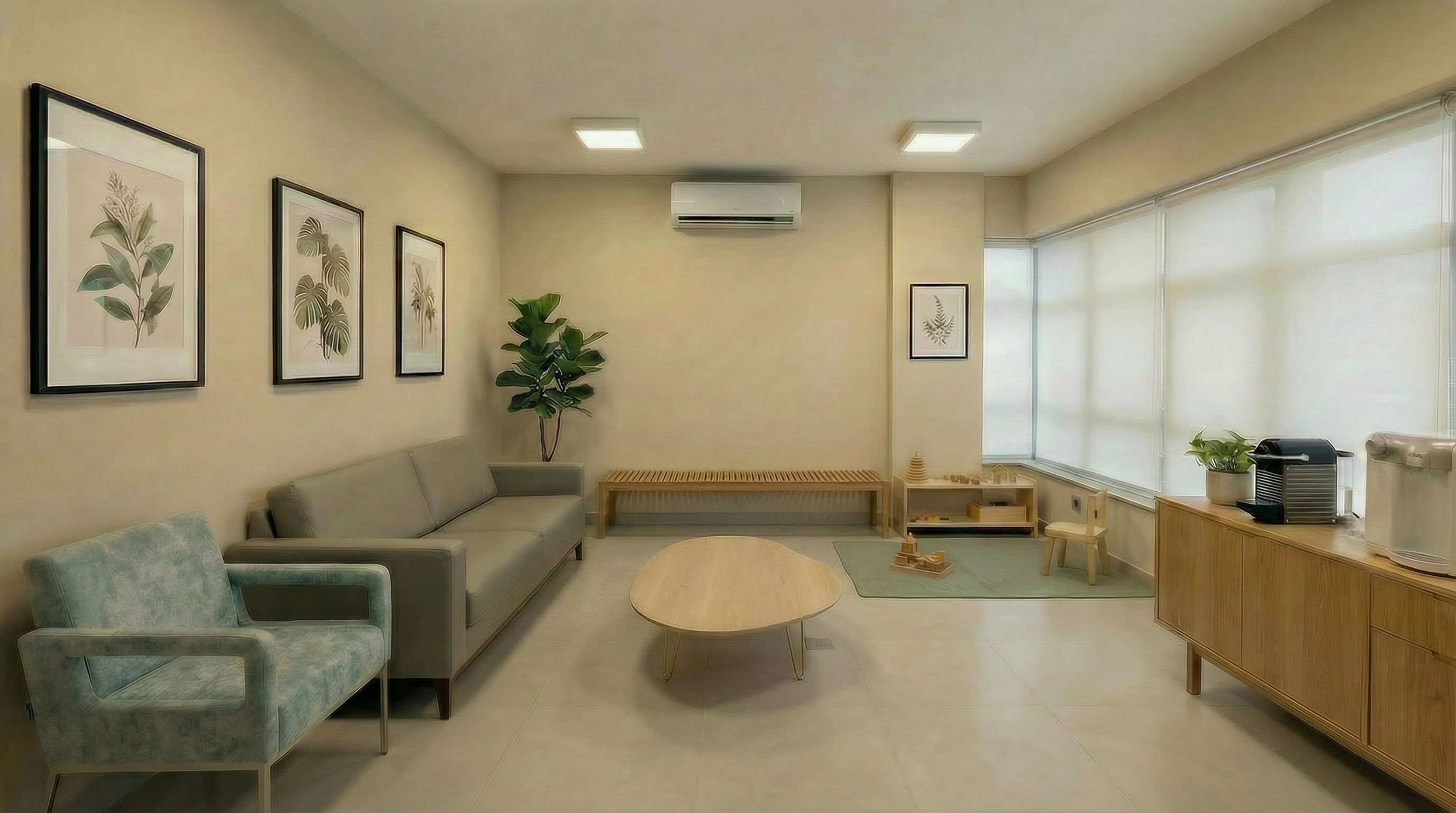 Recepção OLI Health Hub